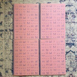 Feminist Artist Spiral Notebooks Pink